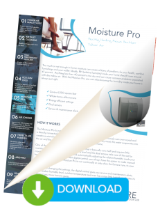 Balance your indoor humidity with the Moisture Pro from Pure Indoor Air